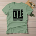 Half Sleeve t-shirt print Chase Your Dreams