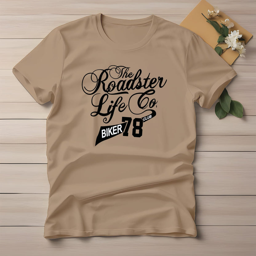 Half Sleeve t-shirt print ROADSTER 78
