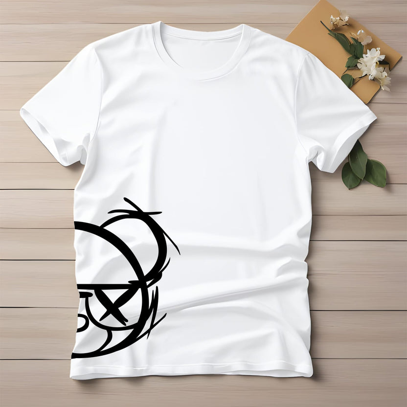 Half Sleeve t-shirt print HAM LINE