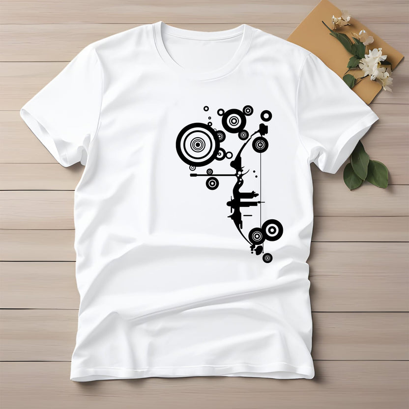 Half Sleeve t-shirt print CHEST DESIGN