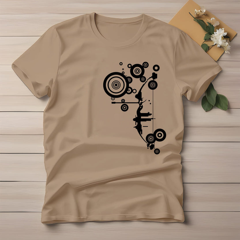 Half Sleeve t-shirt print CHEST DESIGN