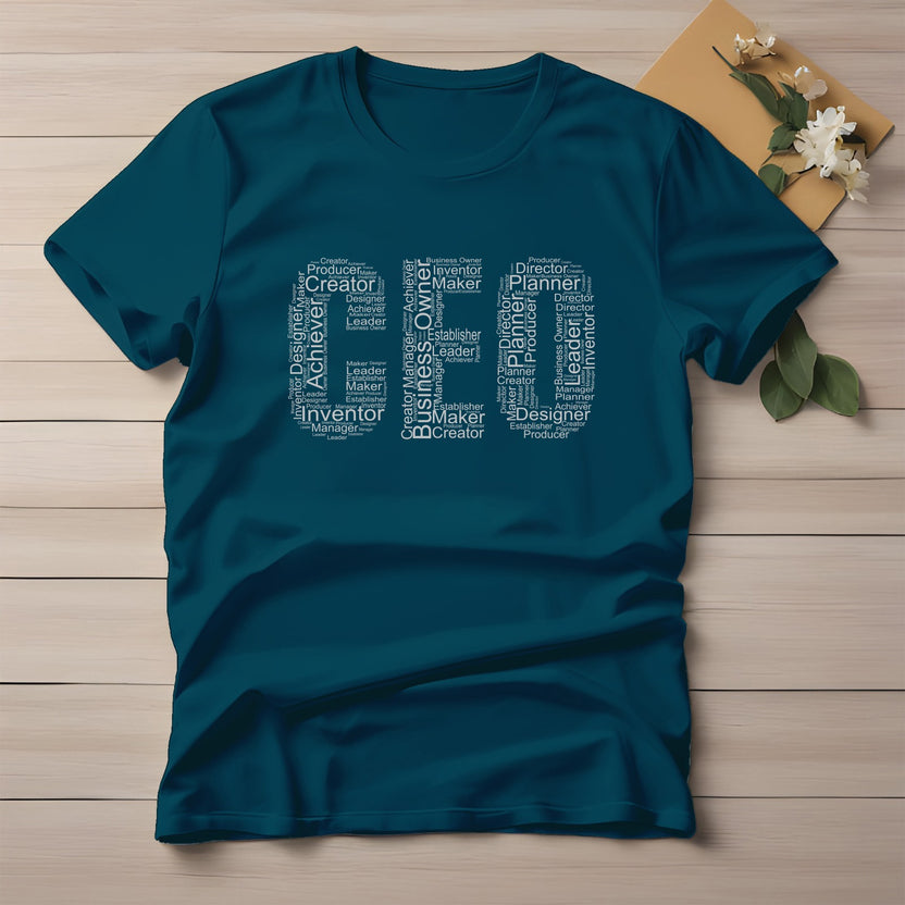 Half Sleeve t-shirt print CEO