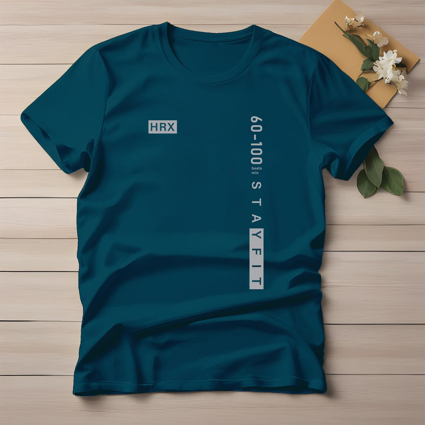 Half Sleeve t-shirt print HRX