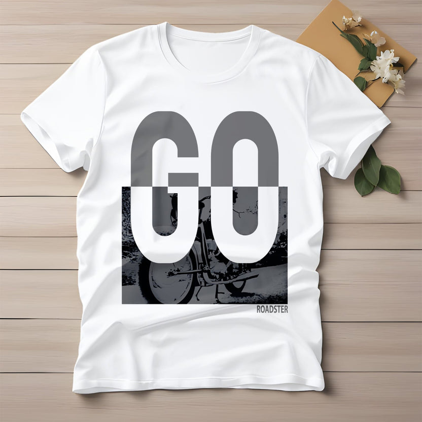 Half Sleeve t-shirt print GO