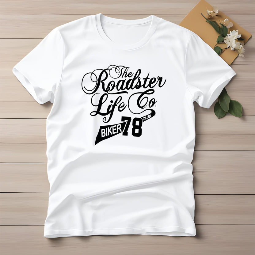 Half Sleeve t-shirt print ROADSTER 78