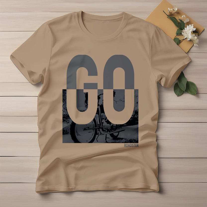 Half Sleeve t-shirt print GO