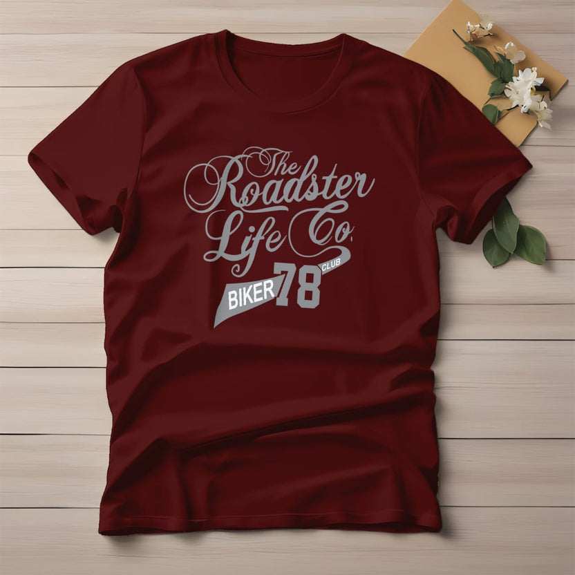 Half Sleeve t-shirt print ROADSTER 78