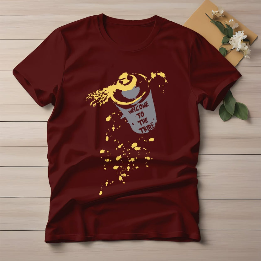 Half Sleeve t-shirt print ALADDIN