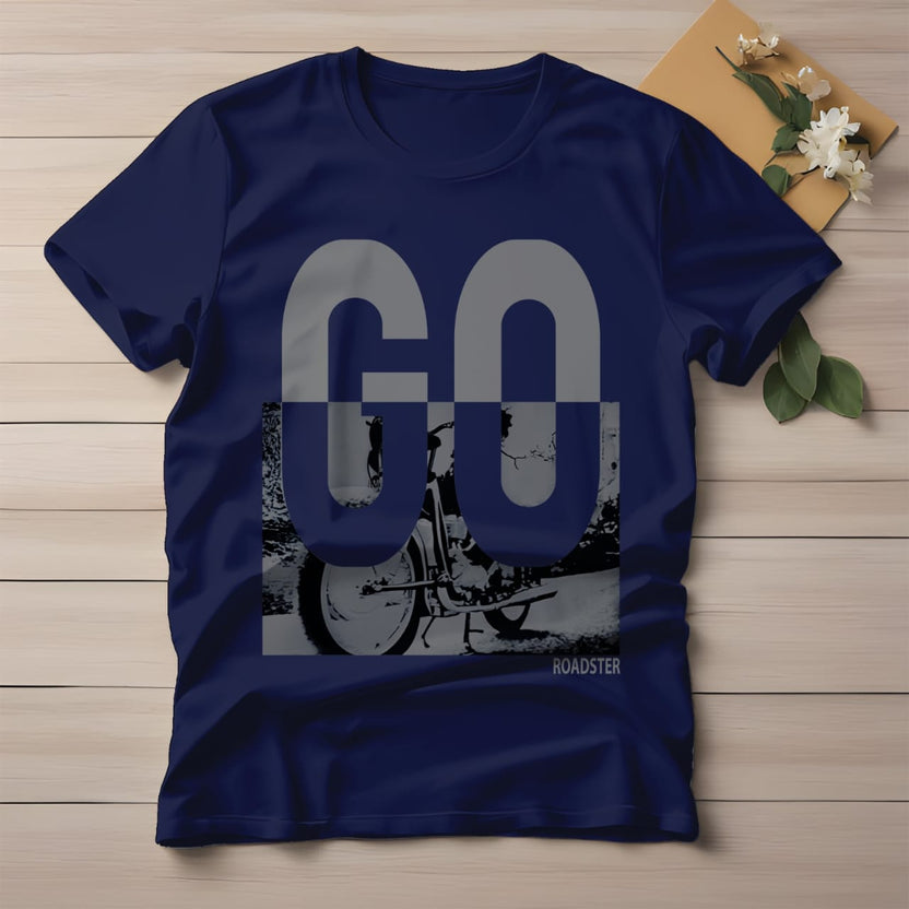 Half Sleeve t-shirt print GO