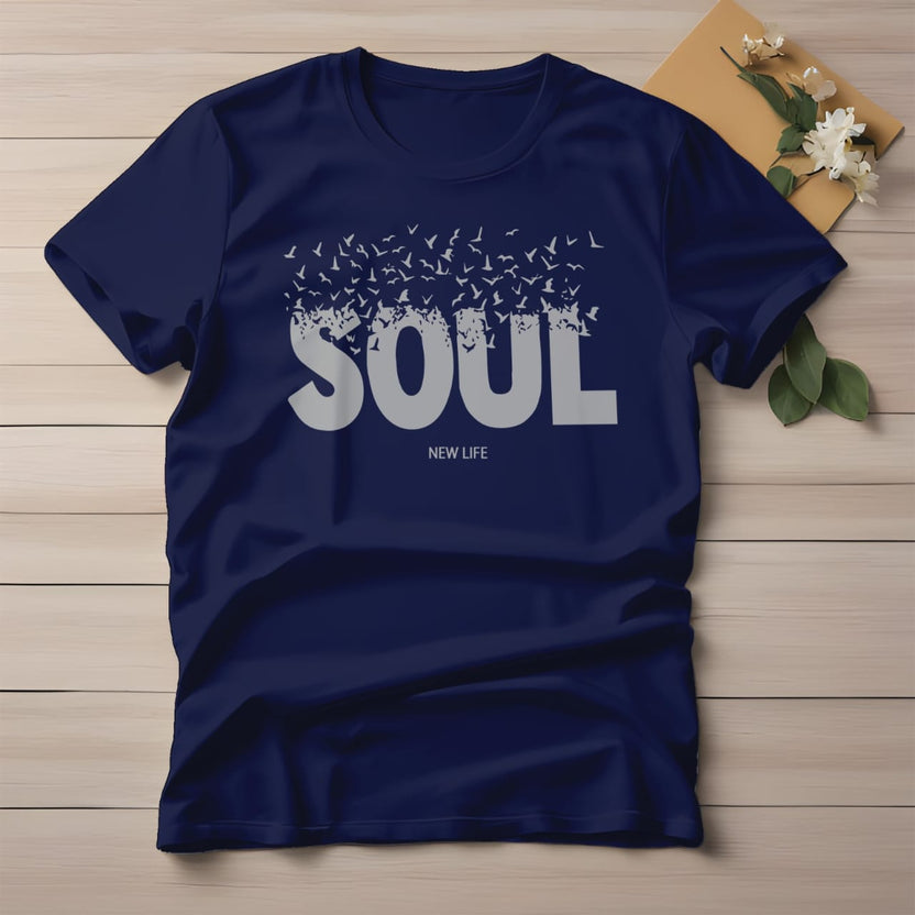 Half Sleeve t-shirt print SOUL