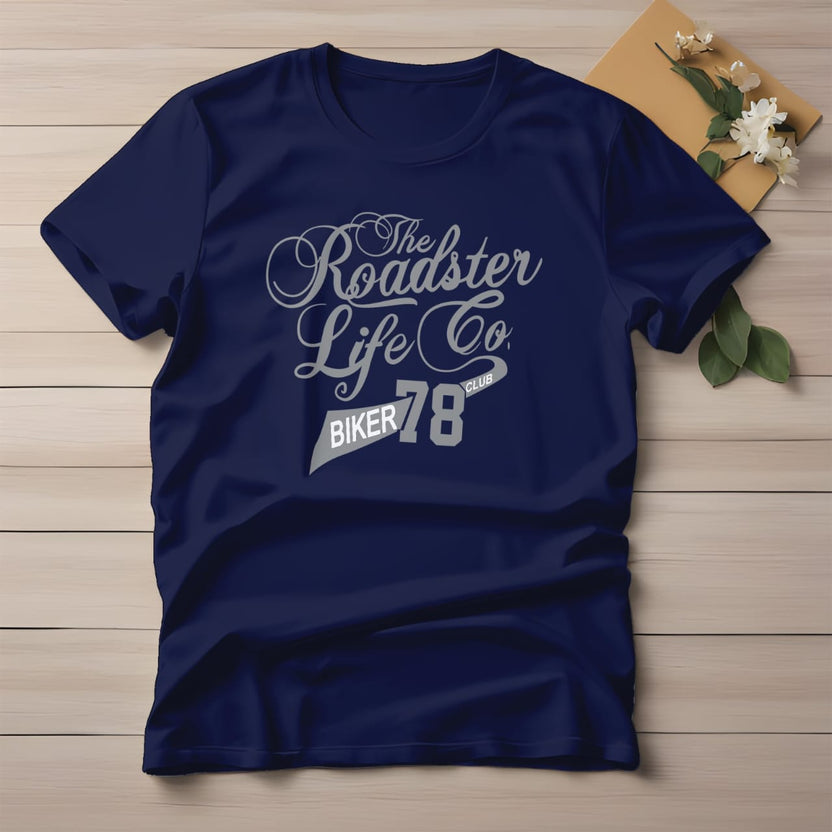 Half Sleeve t-shirt print ROADSTER 78