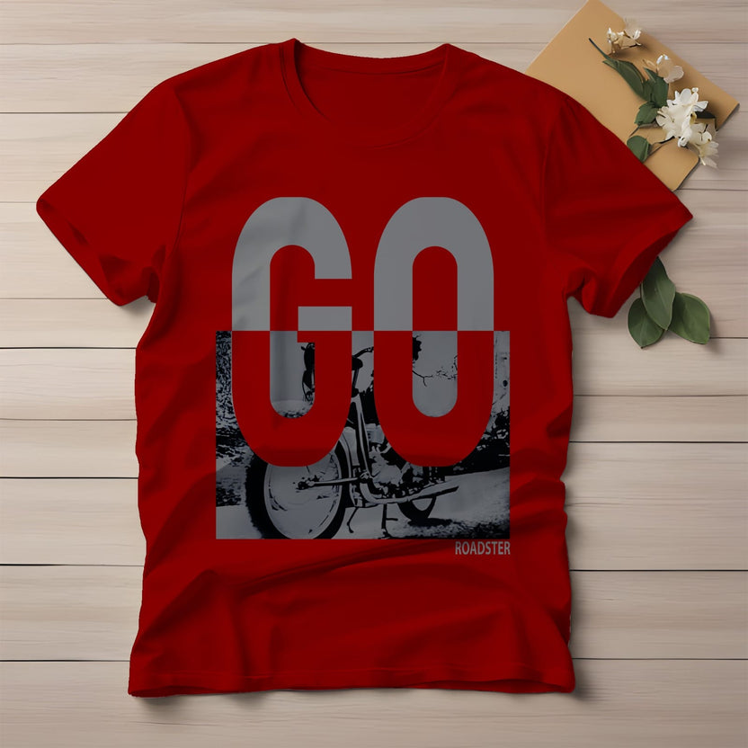 Half Sleeve t-shirt print GO