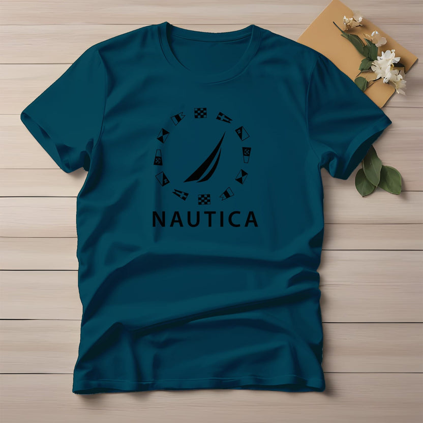 Half Sleeve t-shirt print NAUTICA
