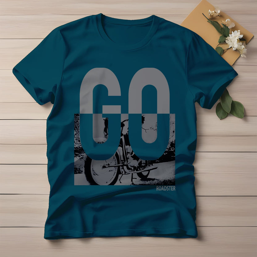 Half Sleeve t-shirt print GO