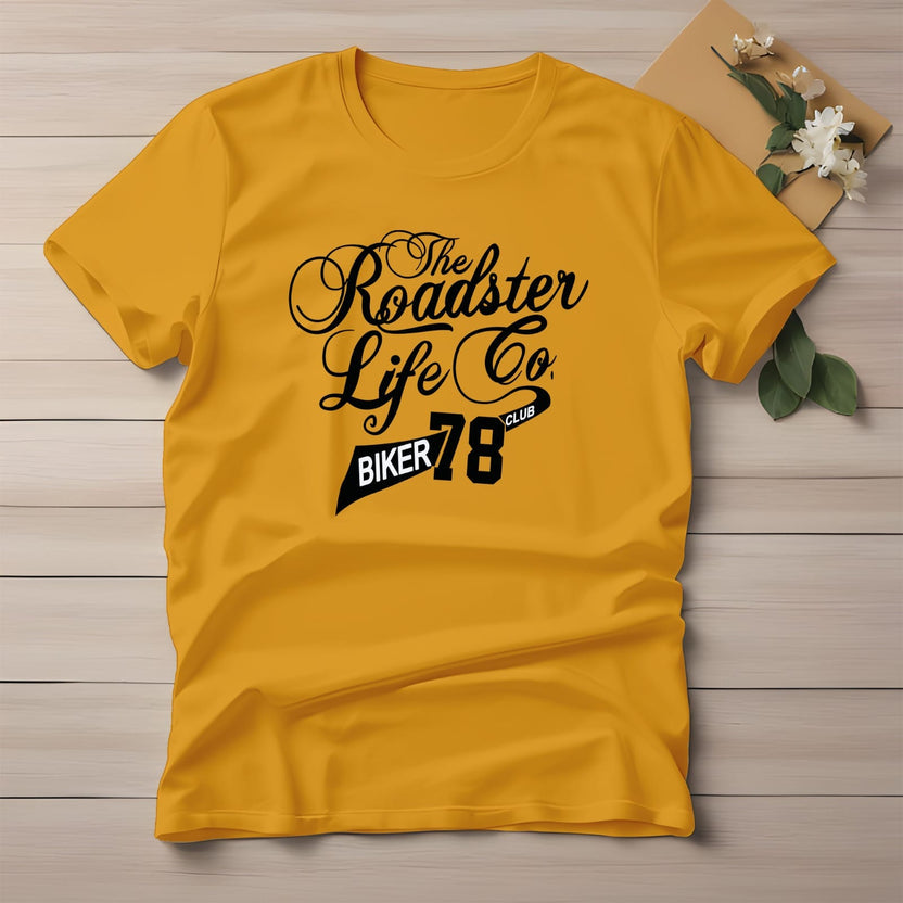 Half Sleeve t-shirt print ROADSTER 78