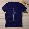 Half Sleeve t-shirt print RISK