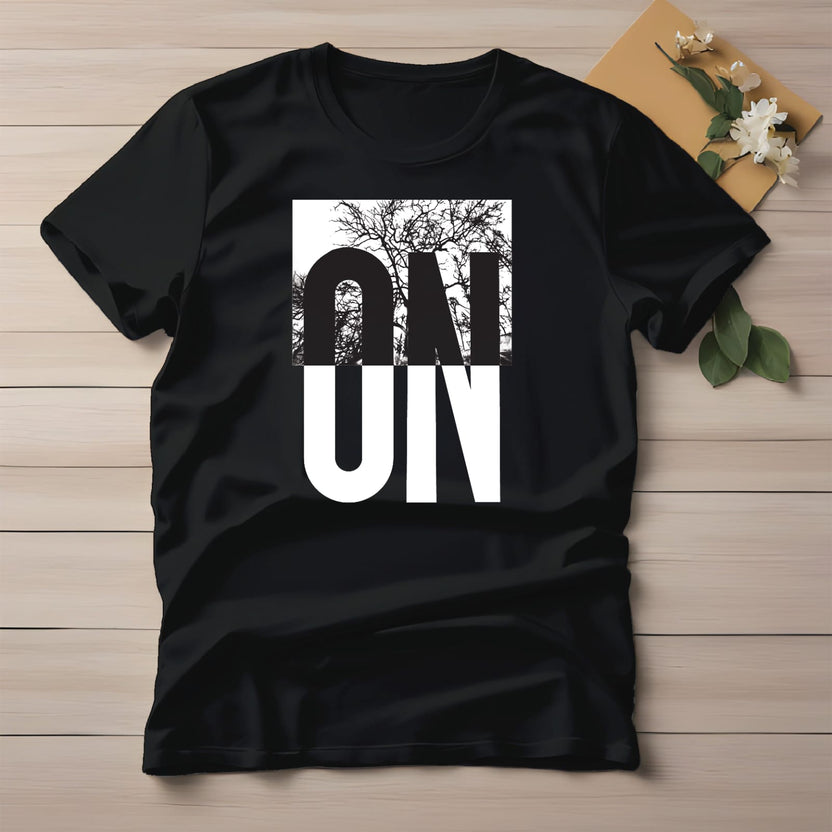 Half Sleeve t-shirt print ON