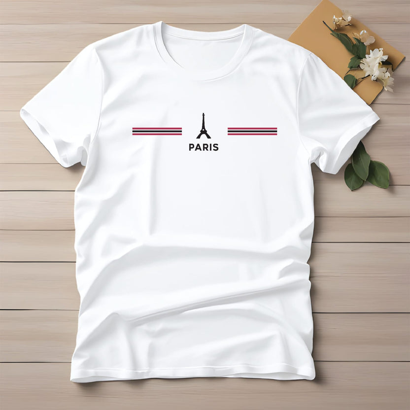 Half Sleeve t-shirt print PARIS