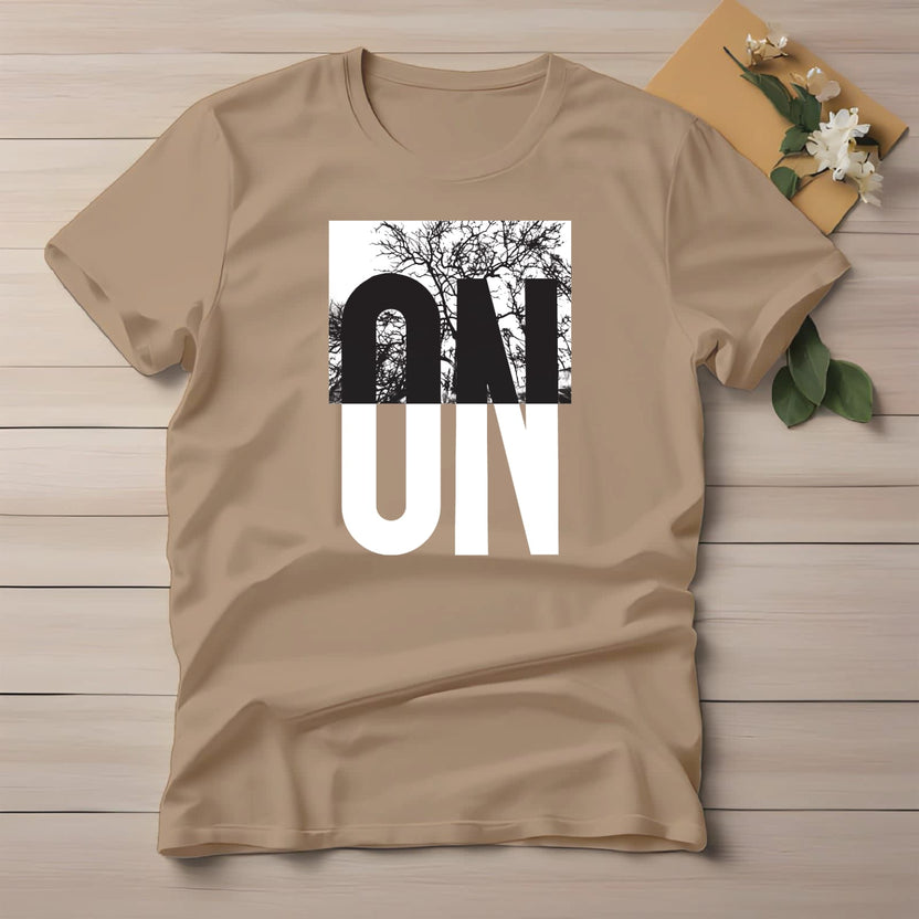 Half Sleeve t-shirt print ON