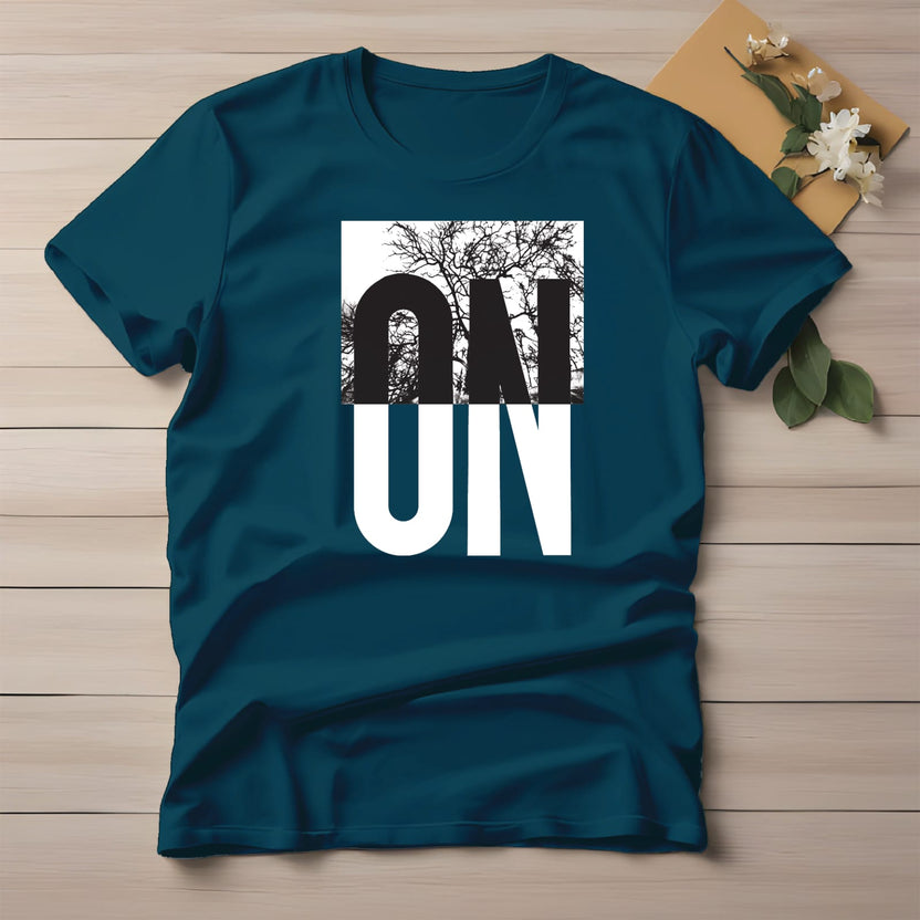 Half Sleeve t-shirt print ON