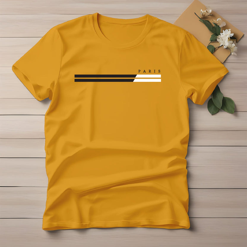 Half Sleeve t-shirt print PARIS 2 LINE