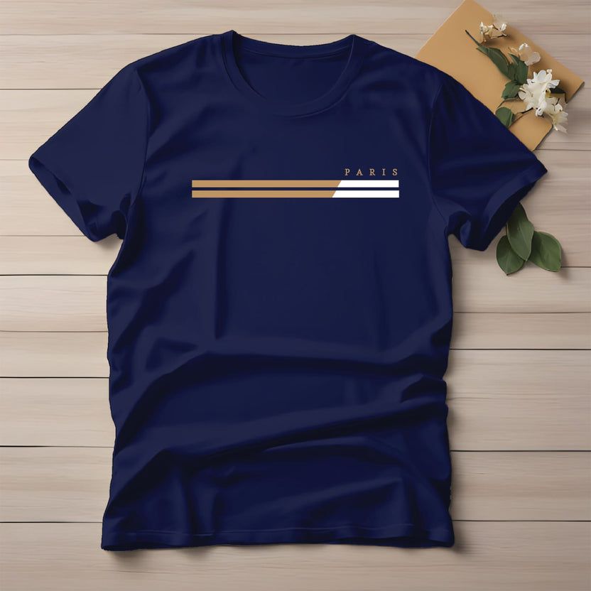 Half Sleeve t-shirt print PARIS 2 LINE