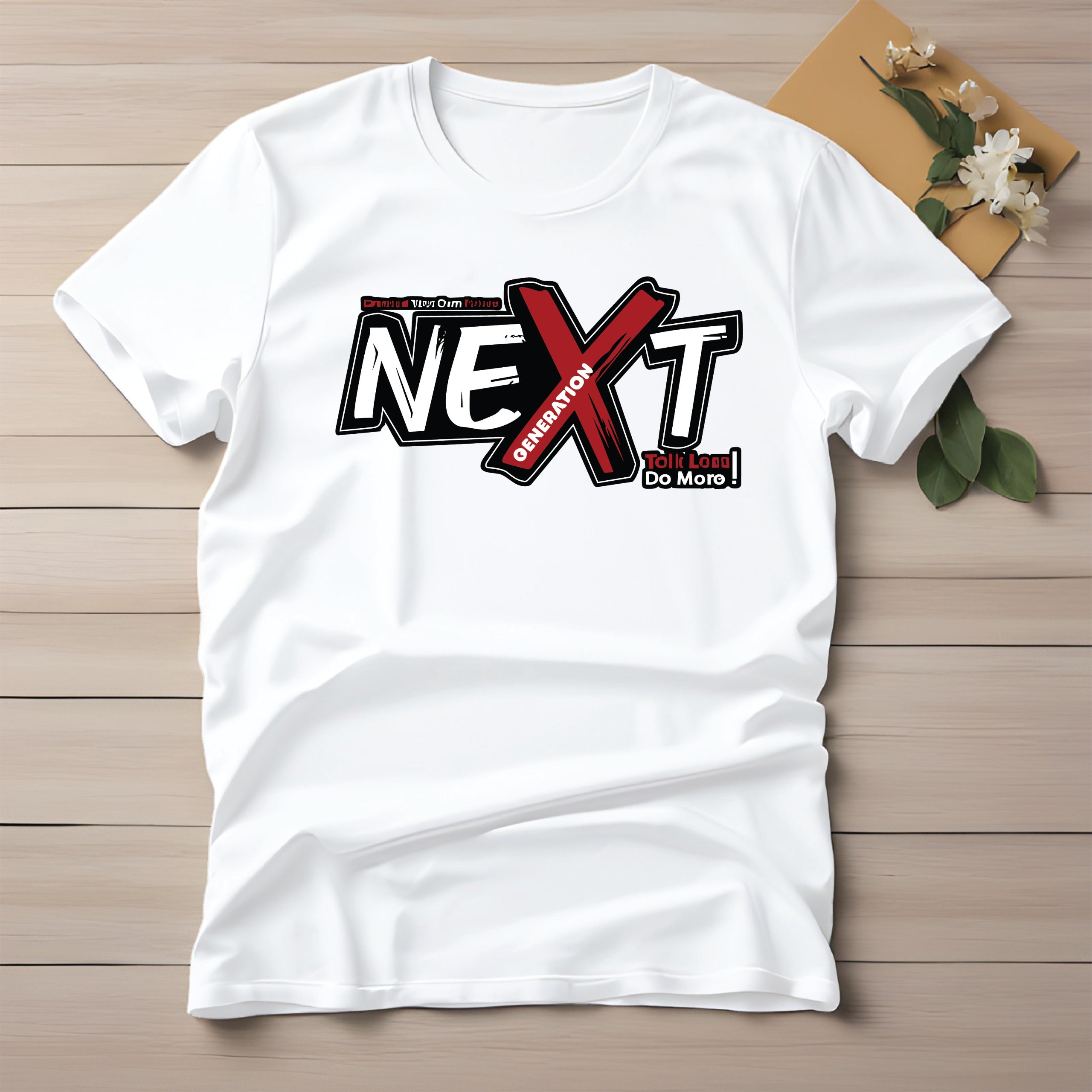 Half Sleeve t-shirt print NEXT