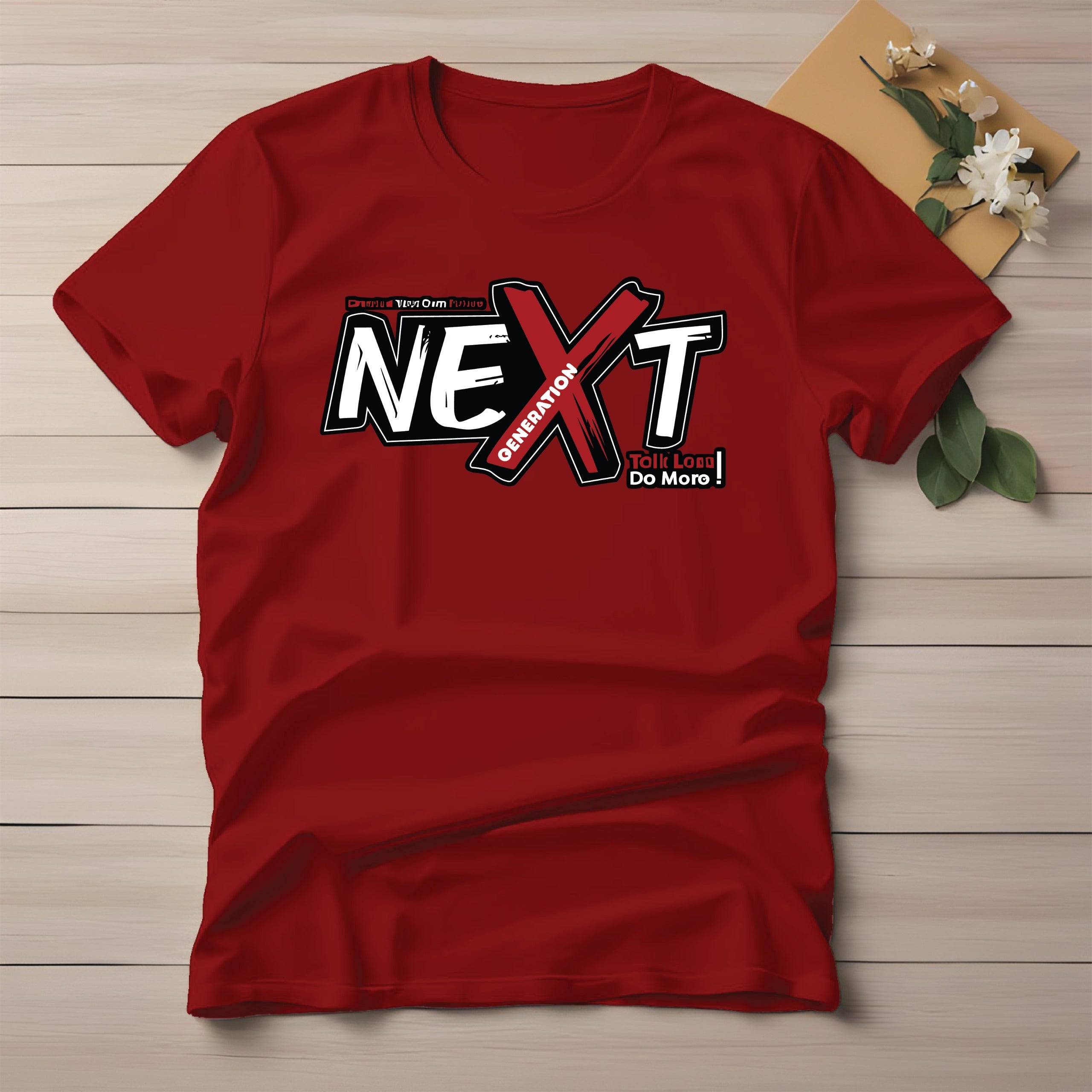 Half Sleeve t-shirt print NEXT